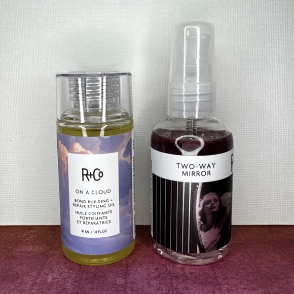 R+Co Other - R+Co On A Cloud Bond Repair Styling Oil + Two-Way Mirror Shine Spray Set kit